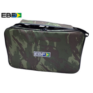 BOLSA PORTA CARRETILHAS OU MOLINETE - 10 ESPACOS (CAMUFLADA)