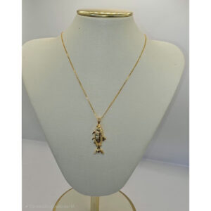 Colar Dourado Feminino